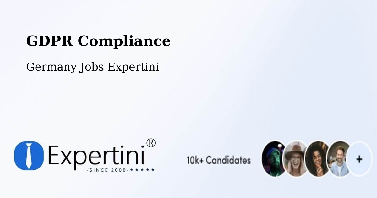 EU GDPR Compliance Statement – Schönefeld - Germany Jobs Expertini